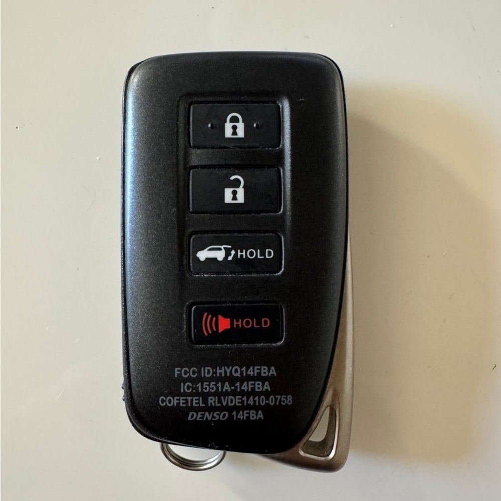 Lexus Car Key Fob